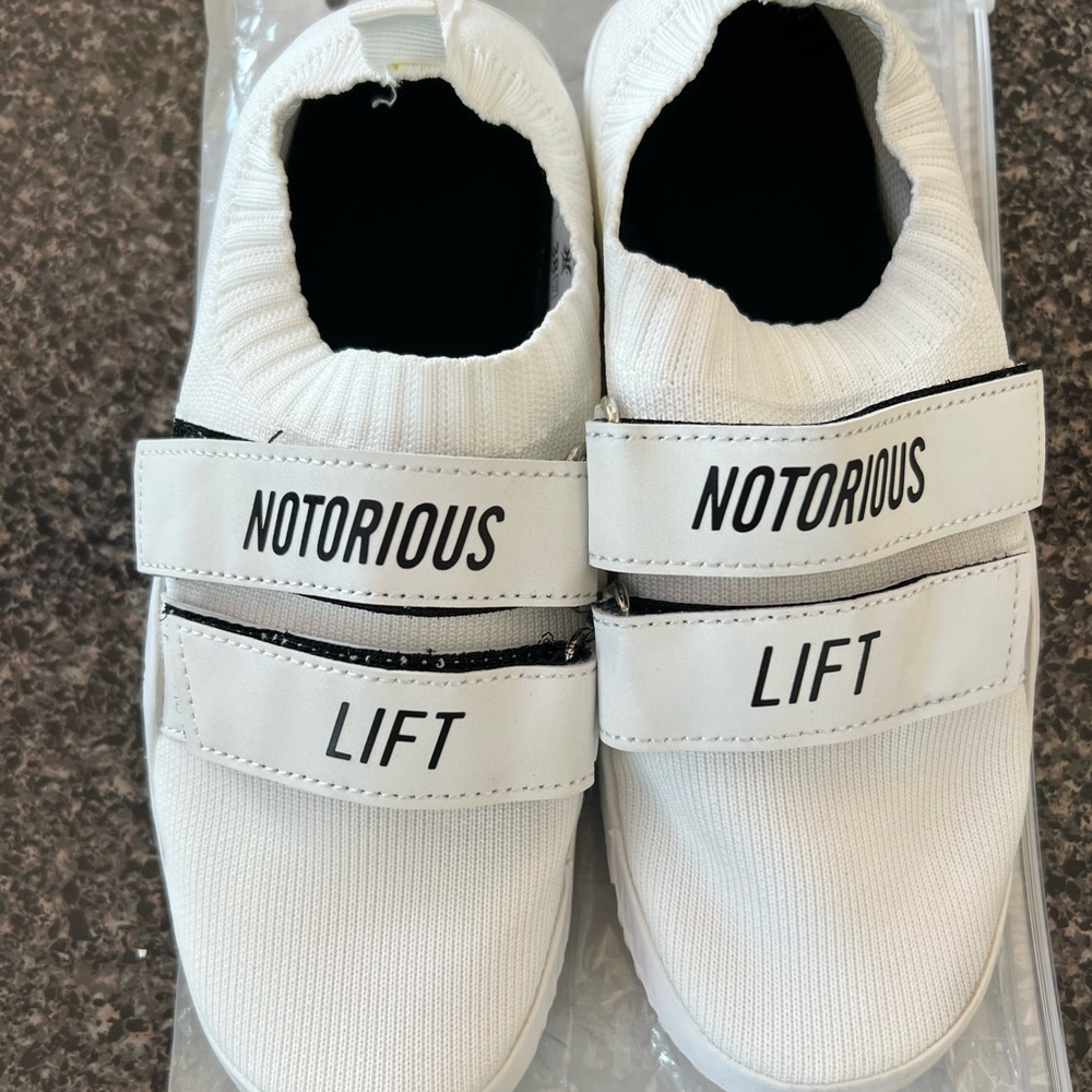 White Notorious Lift Shoes
